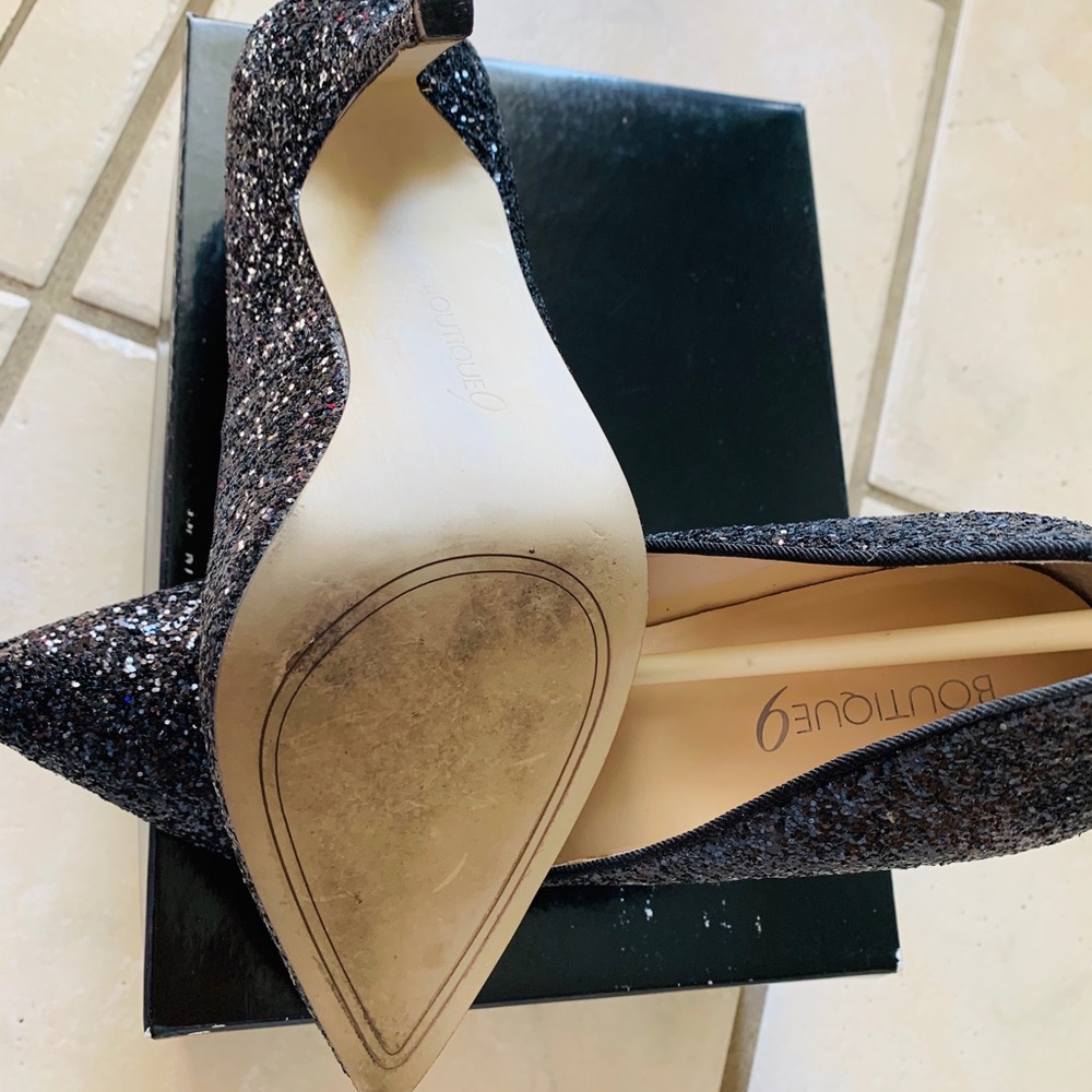 Sparkly Black Heels from Boutique9 - Picture 7 of 8
